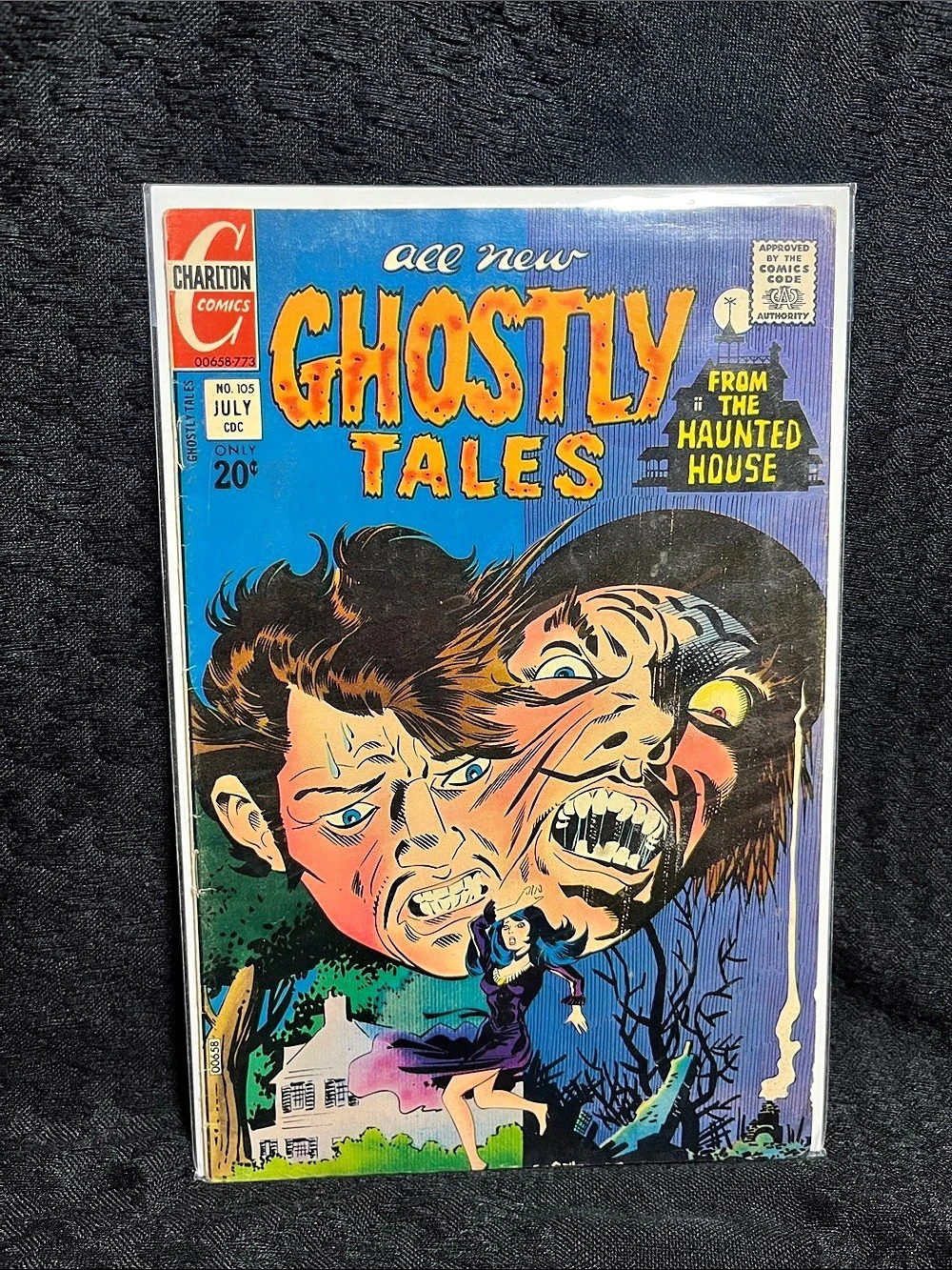 6 Charlton Comics Ghostly Tales / The Many Ghosts of Doctor Graves Comic Books